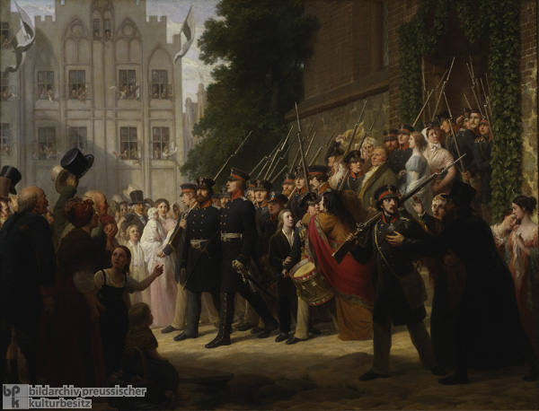 Deployment of the Prussian Landwehr in the Year 1813 (1860-61)